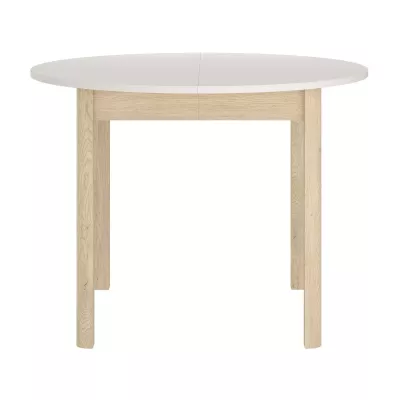 Rozkládací jídelní stůl EMERSON 1 - kašmír / dub cremona