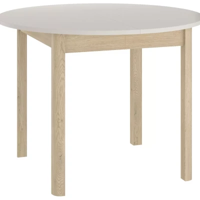 Rozkládací jídelní stůl EMERSON 1 - kašmír / dub cremona