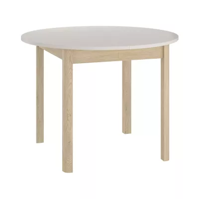 Rozkládací jídelní stůl EMERSON 1 - kašmír / dub cremona