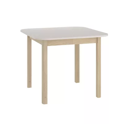 Malý rozkládací jídelní stůl EMERSON 2 - kašmír / dub cremona