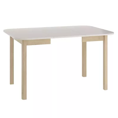 Malý rozkládací jídelní stůl EMERSON 2 - kašmír / dub cremona