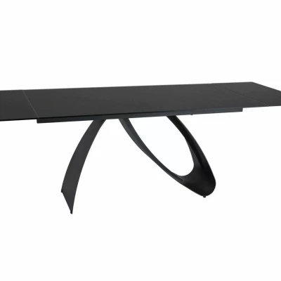 Rozkládací jídelní stůl HELIO - černý