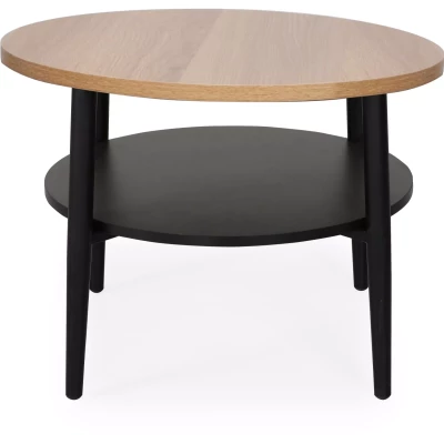 Konferenční stolek BRANKO 2 - dub / černý