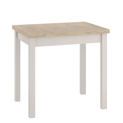 Rozkládací jídelní stůl 80(120)x60 HELMUT - dub cremona / kašmír