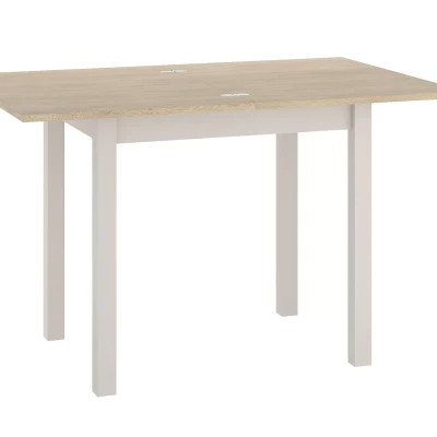 Rozkládací jídelní stůl 80(120)x60 HELMUT - dub cremona / kašmír