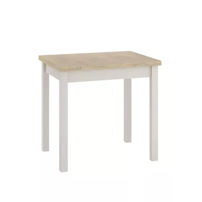 Rozkládací jídelní stůl 80(160)x80 HELMUT - dub cremona / kašmír