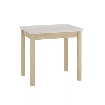Rozkládací jídelní stůl 80(120)x60 HELMUT - kašmír / dub cremona