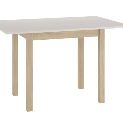 Rozkládací jídelní stůl 80(120)x60 HELMUT - kašmír / dub cremona