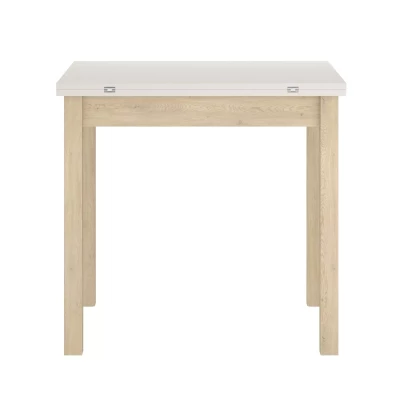 Rozkládací jídelní stůl 80(120)x60 HELMUT - kašmír / dub cremona