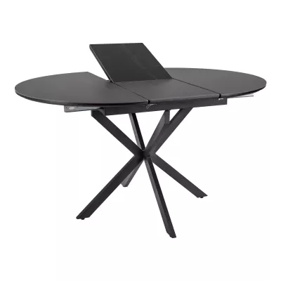 Malý rozkládací jídelní stůl EVELIO - černý