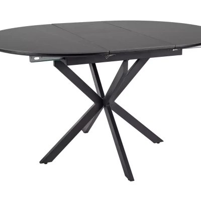 Malý rozkládací jídelní stůl EVELIO - černý