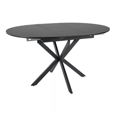 Malý rozkládací jídelní stůl EVELIO - černý