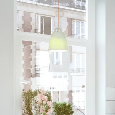 Závěsné moderní keramické osvětlení SEWILLA - 1xE27, 40W, zelené