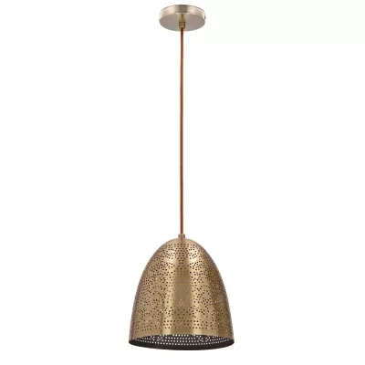 Závěsné loftové osvětlení na lanku SFINKS - 1xE27, 60W, patina