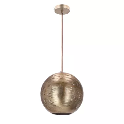 Závěsné loftové světlo na lanku SFINKS - 1xE27, 60W, světlé hnědé