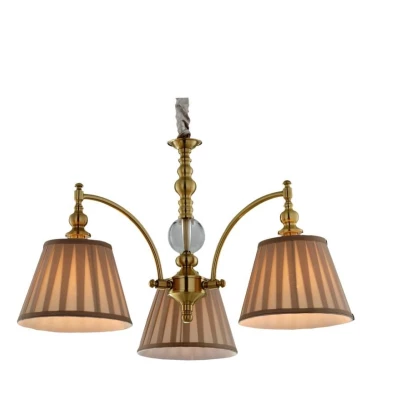 Závěsné tříramenné osvětlení SHINELUX - 3xE14, 40W, patina