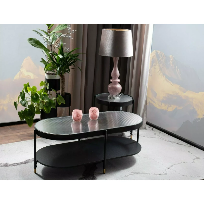 Konferenční stolek EFRAIM - černý