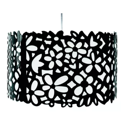 Moderní závěsné osvětlení SIMONA - 3xE14, 40W, černé