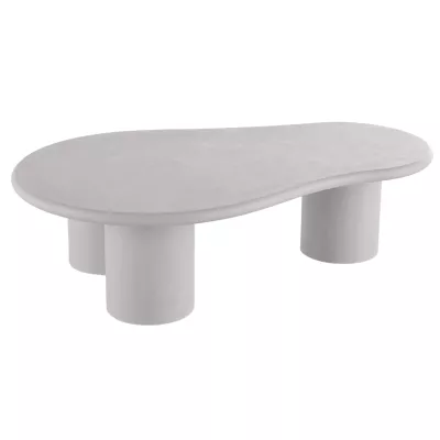 Designový konferenční stolek CHRISTOPH - šedý