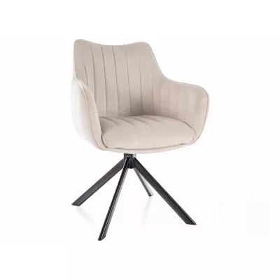 Otočná židle OTO 1 - béžová / černá