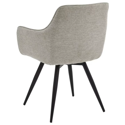 Jídelní židle OTO - béžová / černá