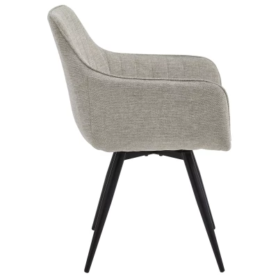 Jídelní židle OTO - béžová / černá