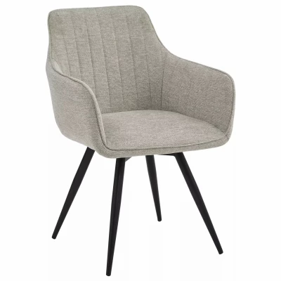 Jídelní židle OTO - béžová / černá