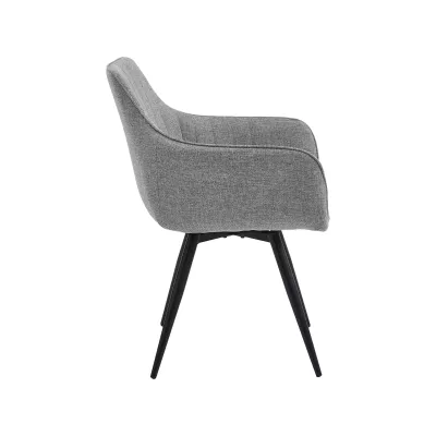 Jídelní židle OTO - šedá / černá