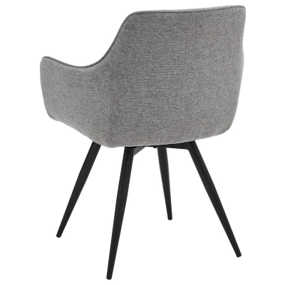 Jídelní židle OTO - šedá / černá