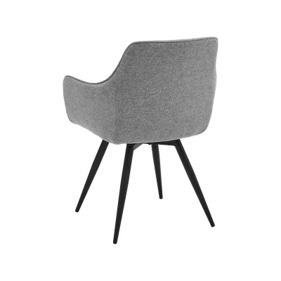 Jídelní židle OTO - šedá / černá