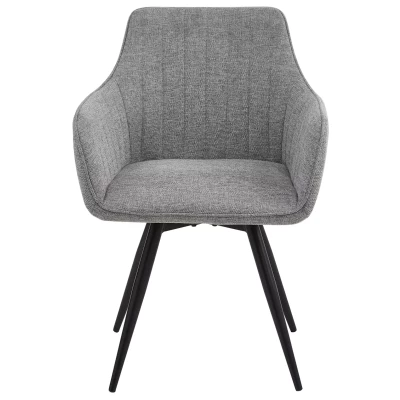 Jídelní židle OTO - šedá / černá