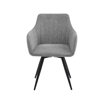 Jídelní židle OTO - šedá / černá