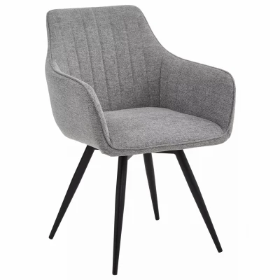 Jídelní židle OTO - šedá / černá