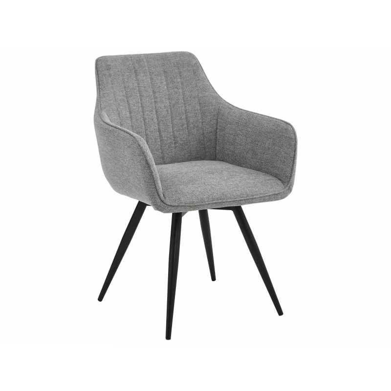 Jídelní židle OTO - šedá / černá