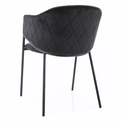 Elegantní jídelní židle TERESIE - černá