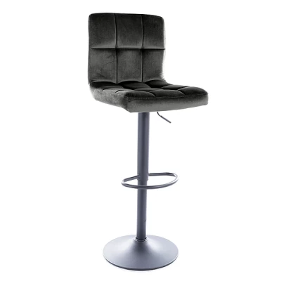 Barová židle LEONORA - černá