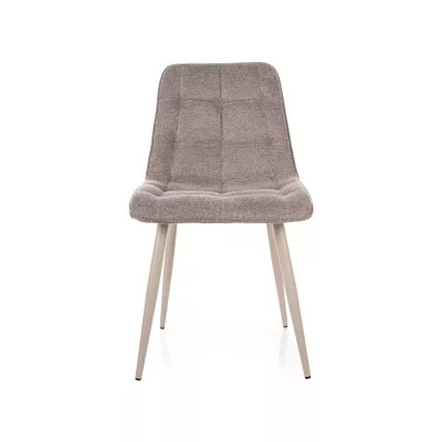 Čalouněná jídelní židle LYA 5 - béžová / kašmír