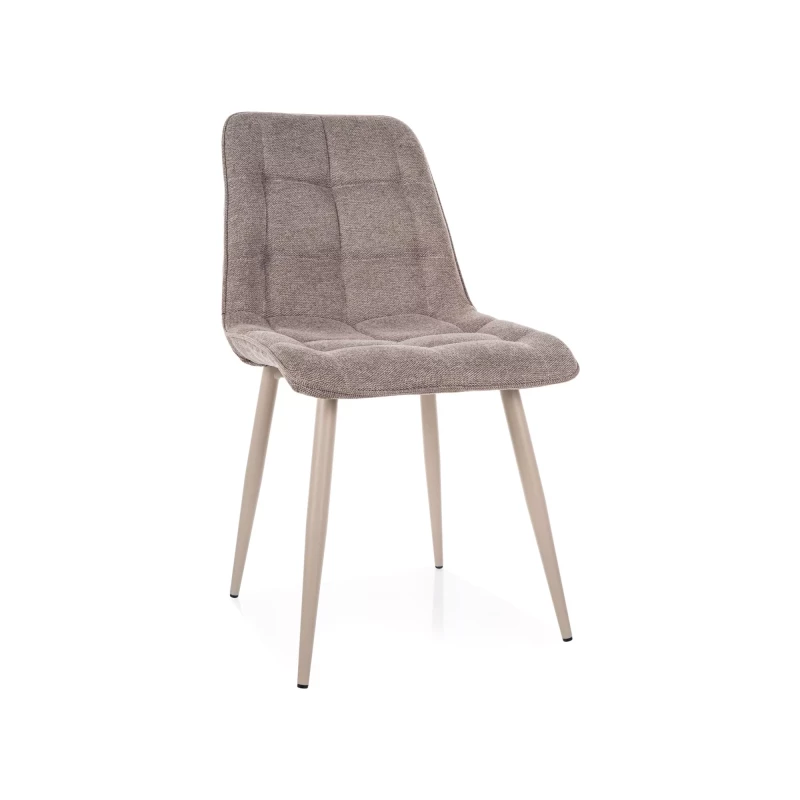 Čalouněná jídelní židle LYA 5 - béžová / kašmír