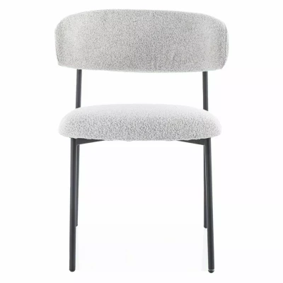 Čalouněná jídelní židle DOMENICA 2 - béžová / černá