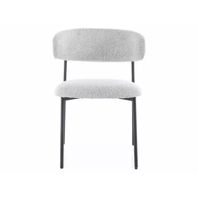 Čalouněná jídelní židle DOMENICA 2 - béžová / černá