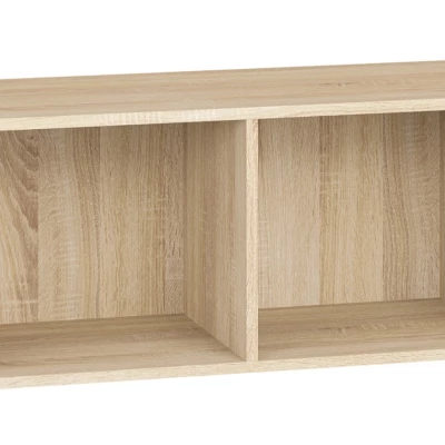 VÝPRODEJ - Závěsná police JOLIE - světlý dub sonoma