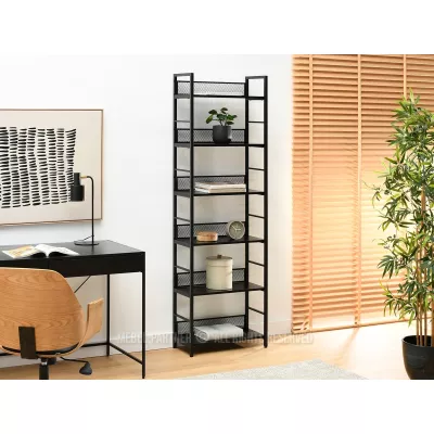 Policový regál JANKO - černý