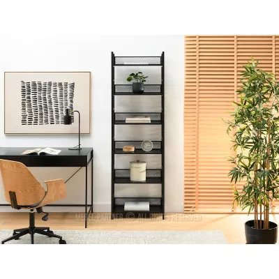 Policový regál JANKO - černý