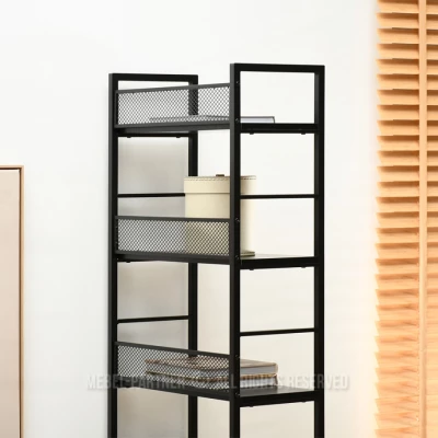 Policový regál JANKO - černý