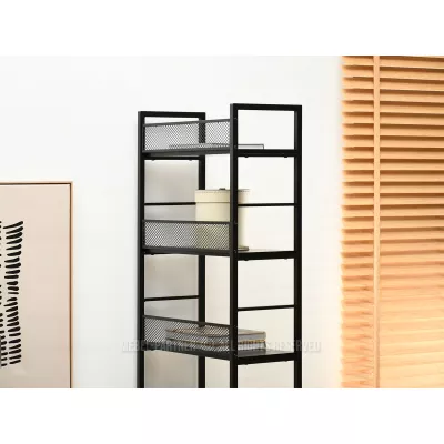 Policový regál JANKO - černý