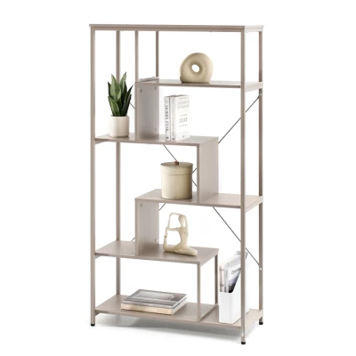 Policový regál GRIGORE - béžový