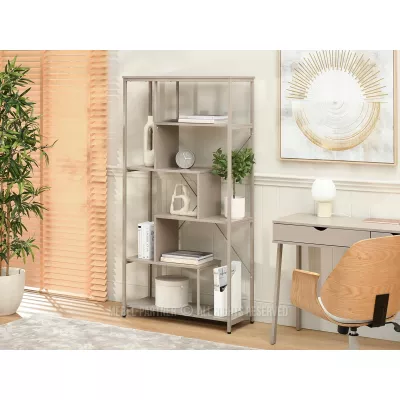 Policový regál GRIGORE - béžový