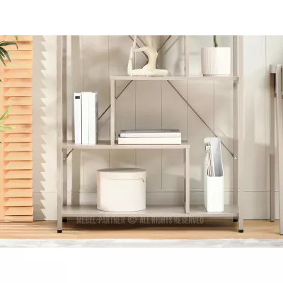 Policový regál GRIGORE - béžový