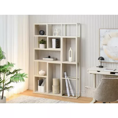 Policový regál GAREK - krémový