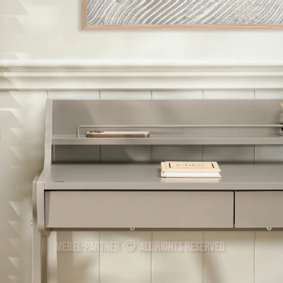 Minimalistický psací stůl RENO - béžový